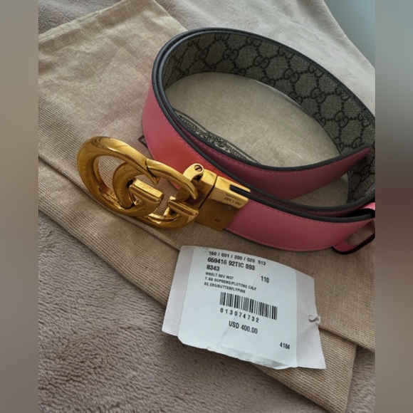 Gucci Reversible Belt Size 110 - Picture 2 of 2
